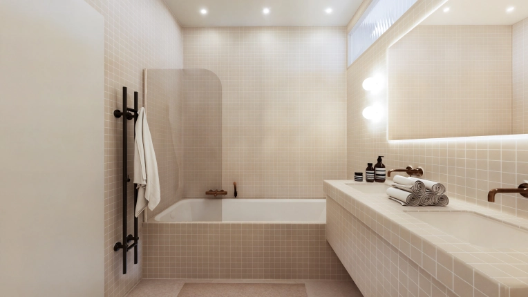 Contemporary, Bathroom, Chic