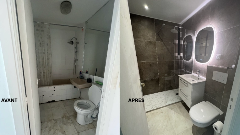 Contemporain, Salle de bain