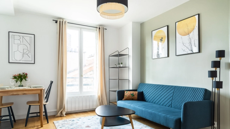 Industrial, Minimalist, Contemporary, Scandinavian, Flats / Apartments, Chic, Living room