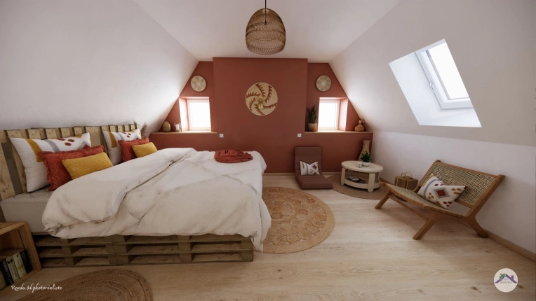 Contemporary, Flats / Apartments, Room