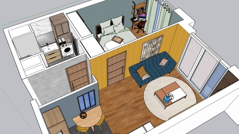Contemporary, Flats / Apartments