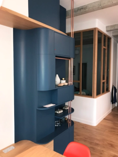 Minimalist, Contemporary, Scandinavian, Flats / Apartments, Chic, Living room