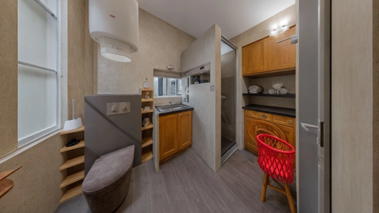 Contemporary, Flats / Apartments, Bathroom