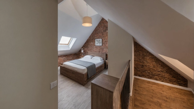 Industrial, Home, Vintage, Room