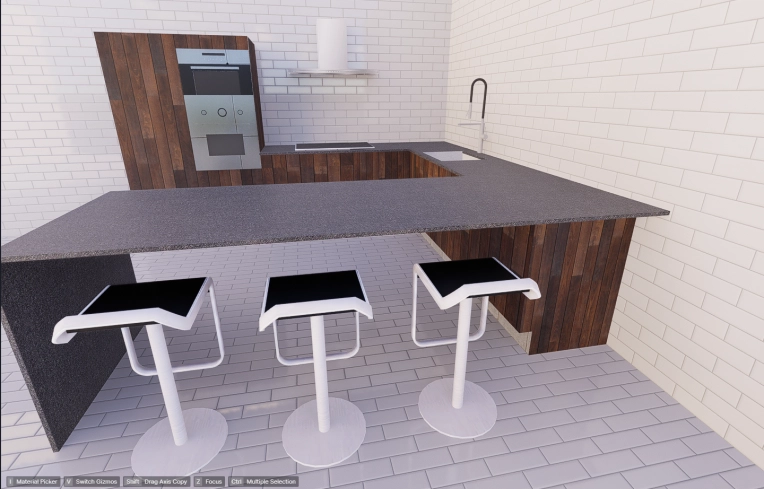 Kitchen, Chic