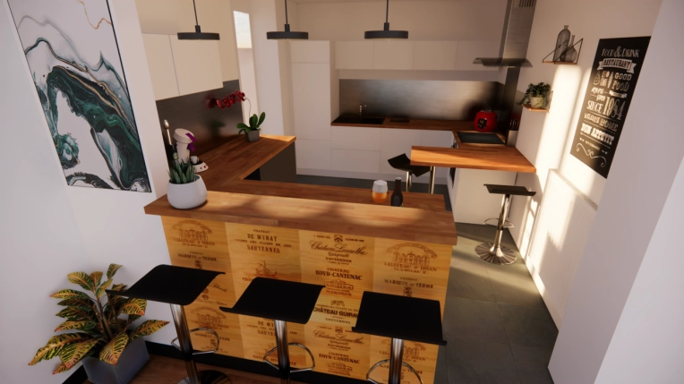 Kitchen, Chic