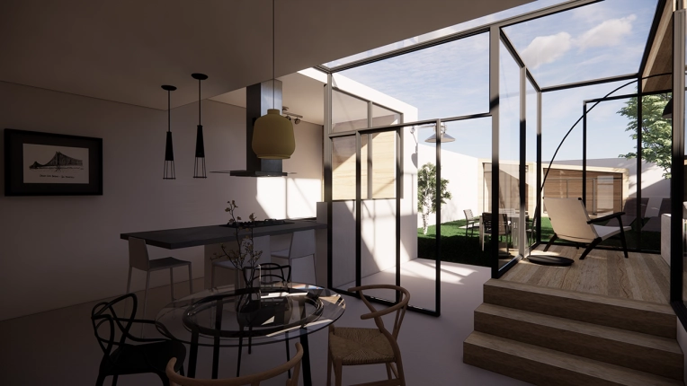 Home, Minimalist, Contemporary, Scandinavian, Kitchen, Chic, Nature, Living room