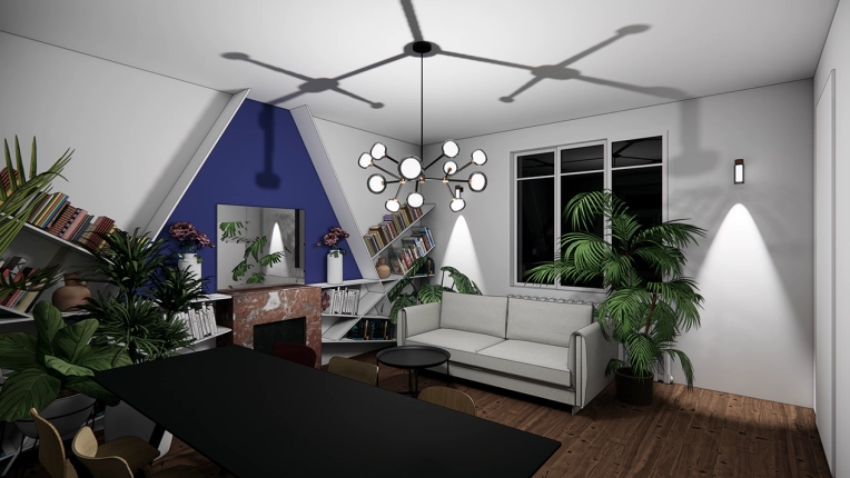 Home, Minimalist, Contemporary, Scandinavian, Chic, Nature, Living room