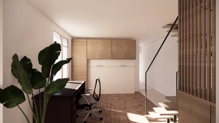 Home, Minimalist, Contemporary, Scandinavian, Room, Chic, Nature, Office