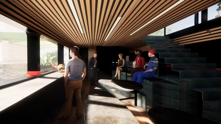 Industrial, Minimalist, Contemporary, Scandinavian, Retail / store, Commercial Buildings, Buildings Open to the Public, Restaurant, Chic, Nature