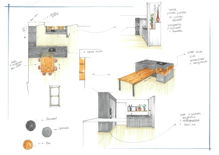 Maison individuelle, Contemporain, Chic