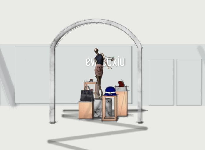 Contemporain, Commerce / magasin, Bâtiment professionnel, Bâtiment accueillant du public, Chic