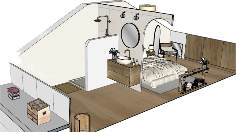 Home, Bohemian, Bathroom, Room, Chic, Nature