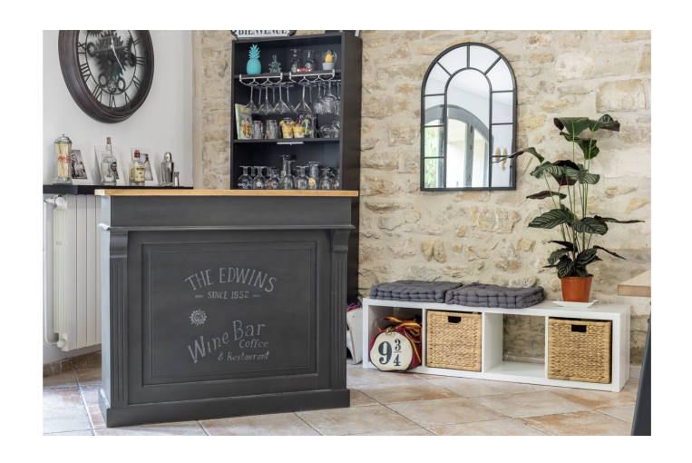 Industrial, Home, Chic, Living room