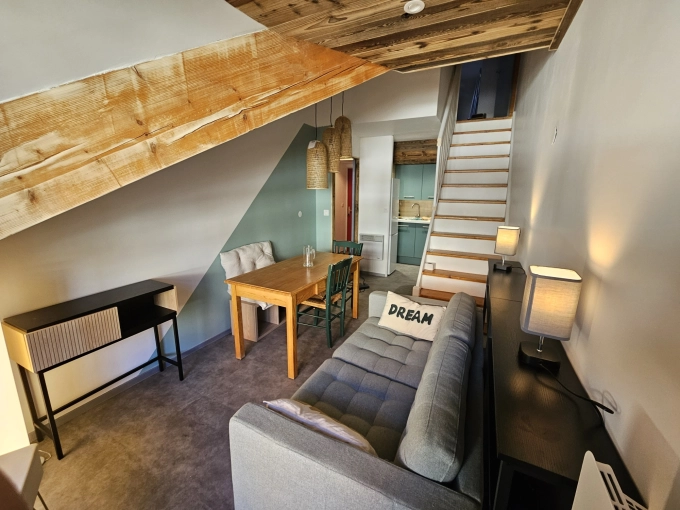 Rustic, Bohemian, Flats / Apartments, Living room