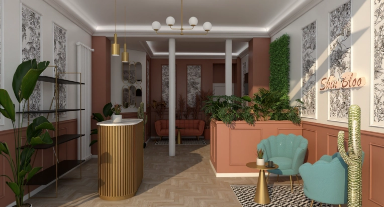 Bohemian, Contemporary, Retail / store, Nature, Maximalist