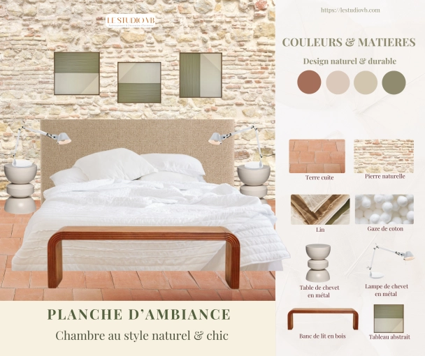 Chambre, Chic, Nature