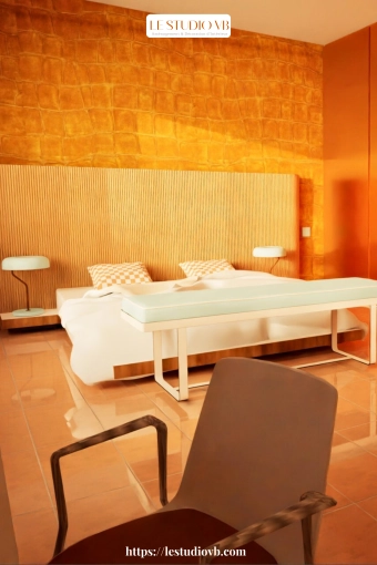 Minimaliste, Chambre, Chic