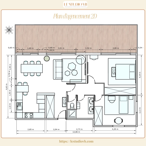 Contemporain, Appartement