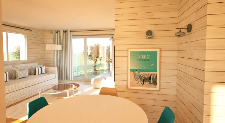 Maison individuelle, Contemporain, Salon / séjour