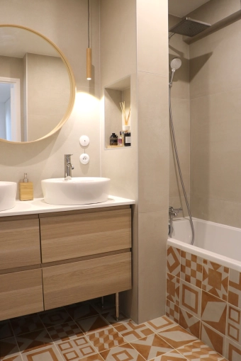 Contemporary, Flats / Apartments, Bathroom