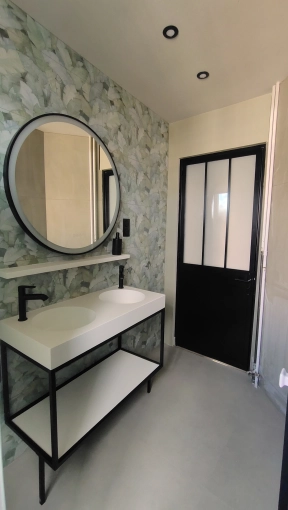 Industrial, Contemporary, Flats / Apartments, Chic, Full Project, Creation of exclusive furniture, 3D ambiance