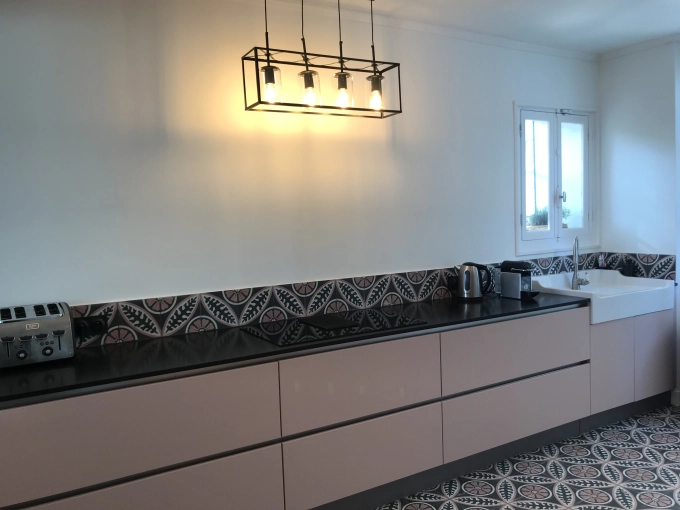 Minimalist, Kitchen, Chic, Full Project, 3D ambiance