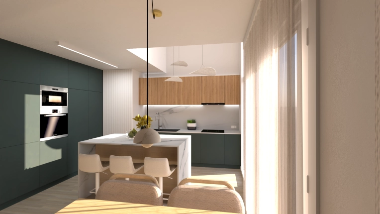Scandinavian, Flats / Apartments, Consultation Visit, Shopping list, 3D ambiance