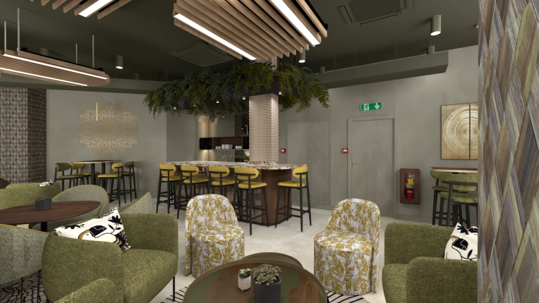 Restaurant, Chic, Nature, Consultation Visit, 3D ambiance