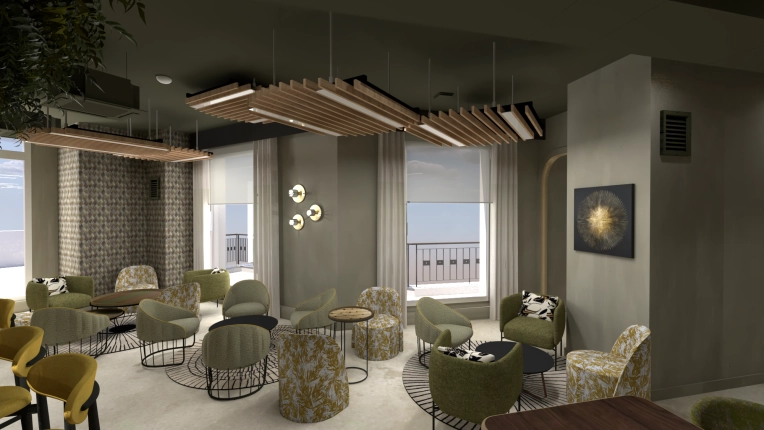 Restaurant, Chic, Nature, Consultation Visit, 3D ambiance