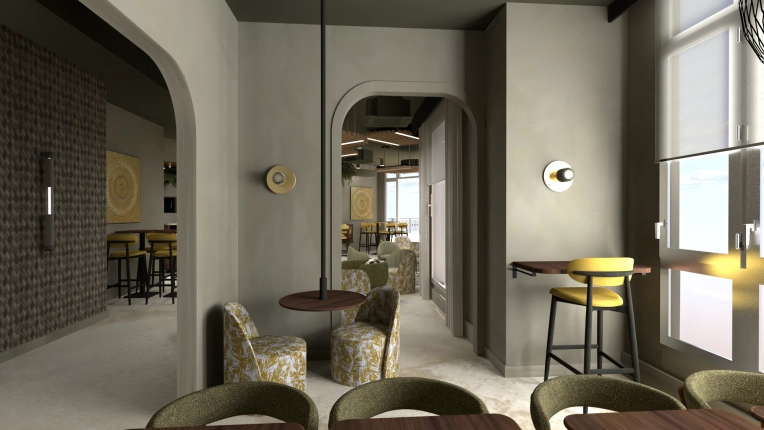 Restaurant, Chic, Nature, Consultation Visit, 3D ambiance