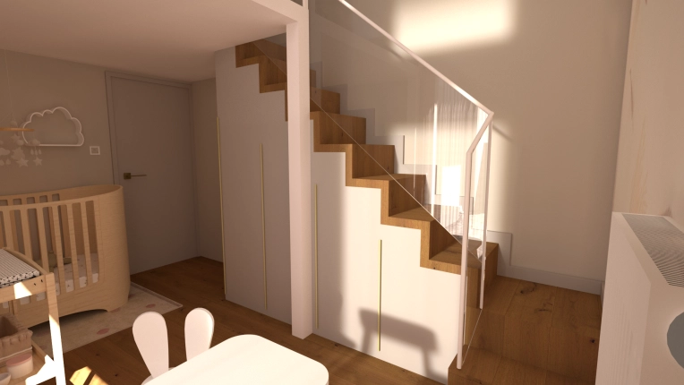 Scandinavian, Room, Consultation Visit, 3D ambiance