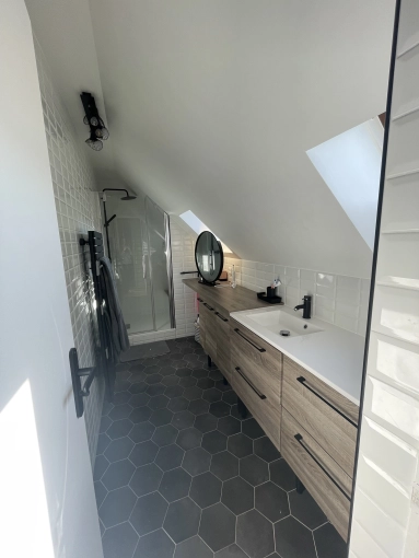 Industrial, Bathroom, Full Project