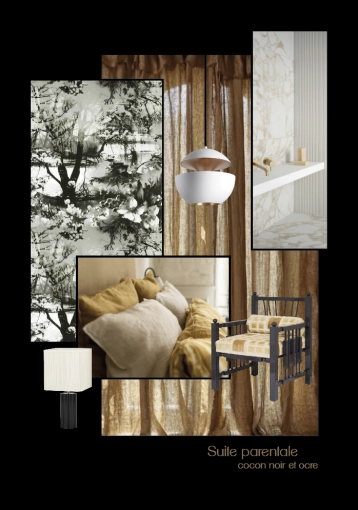 Flats / Apartments, Vintage, Chic, 3D ambiance