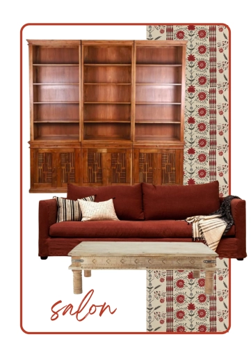 Bohemian, Flats / Apartments, Vintage, 3D ambiance