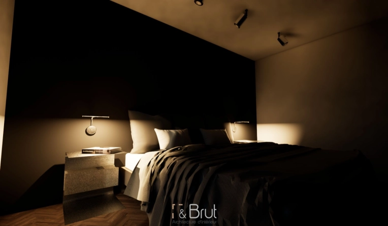 Contemporary, Room, 3D ambiance