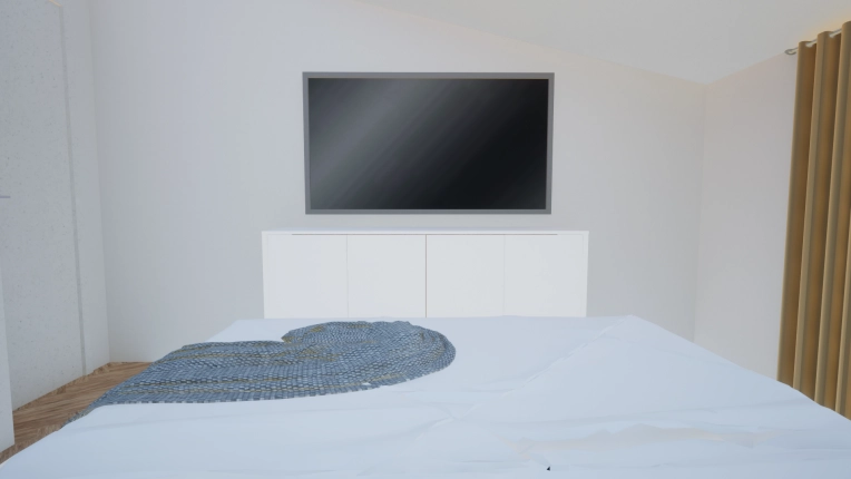 Contemporary, Room, 3D ambiance