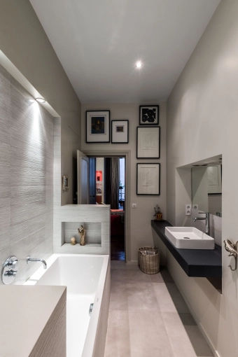 Japanese, Flats / Apartments, Bathroom, Nature, Wabi-sabi