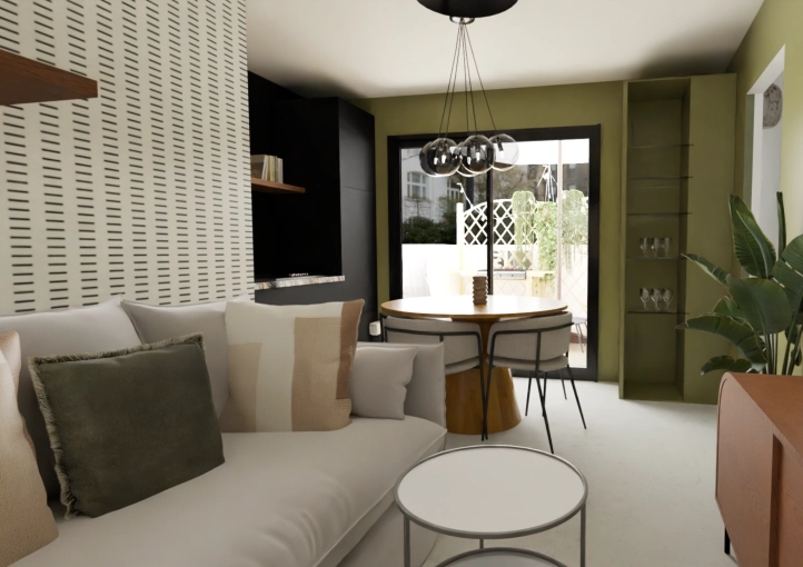 Contemporary, Scandinavian, Flats / Apartments, Vintage, Chic, Consultation Visit, Full Project, Home Staging, Remote Coaching, Coach shopping, Shopping list, 3D ambiance