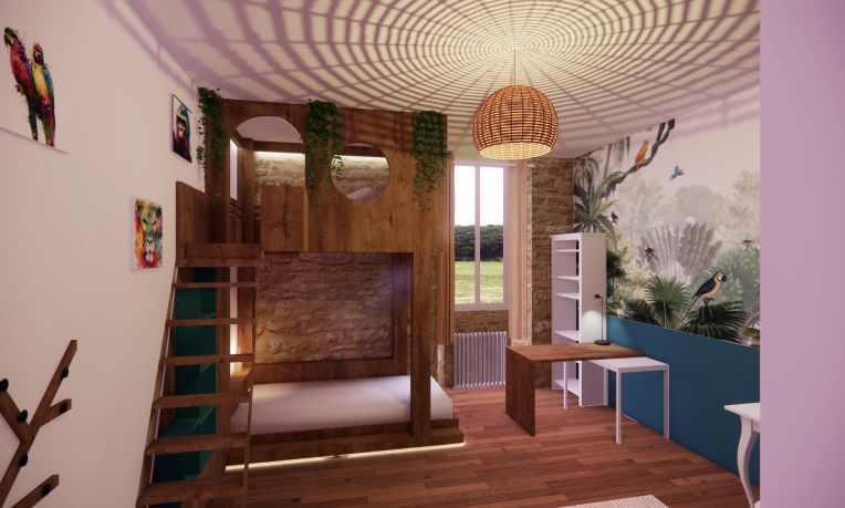 Bohemian, Contemporary, Room, Nature, Feng Shui, Consultation Visit, Full Project, Home Staging, Coach shopping, Creation of exclusive furniture, Shopping list, 3D ambiance