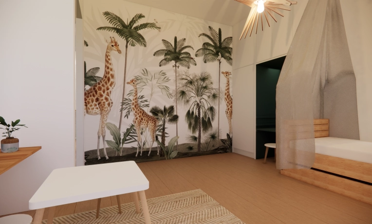 Bohemian, Minimalist, Room, Nature, Feng Shui, Consultation Visit, Full Project, Home Staging, Creation of exclusive furniture, Shopping list, 3D ambiance