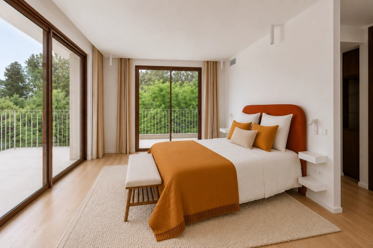 Minimalist, Contemporary, Scandinavian, Room, Chic, Home Staging