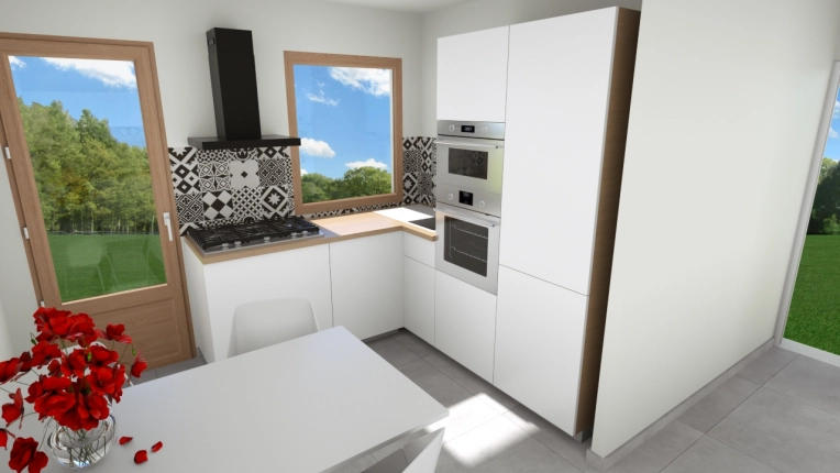 Kitchen, 3D ambiance