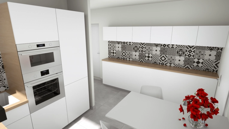 Kitchen, 3D ambiance