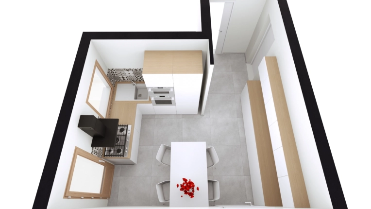 Kitchen, 3D ambiance