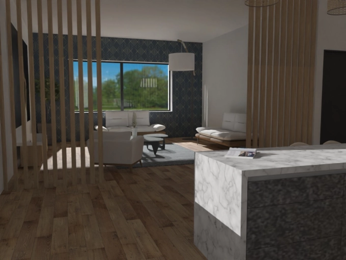 Minimalist, Contemporary, Chic, Nature, Living room