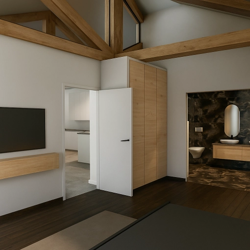 Minimalist, Room, Chic, Consultation Visit, Full Project, Home Staging, Creation of exclusive furniture, Shopping list