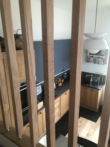 Minimalist, Contemporary, Kitchen, Creation of exclusive furniture, 3D ambiance