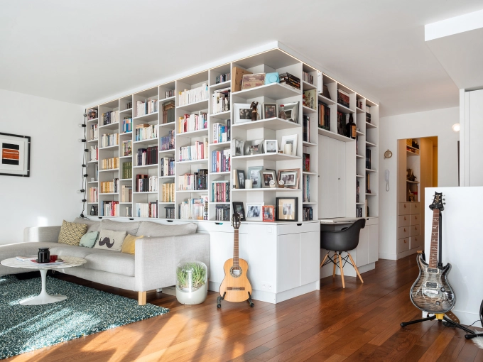 Contemporary, Living room, Full Project