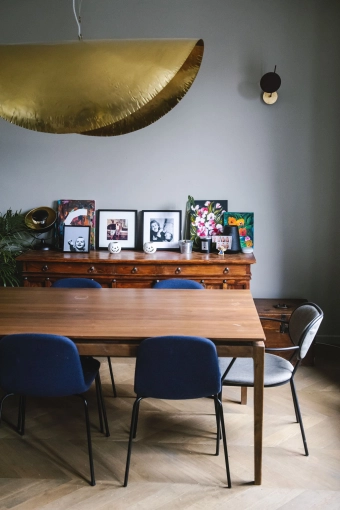 Vintage, Chic, Living room, Full Project